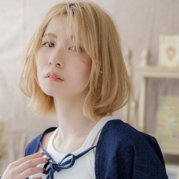 ブリーチオンカラーニュアンスパーマボブディ　フェザーショート|COVER HAIR bliss【カバーヘア ブリス】北浦和/北浦和西口店