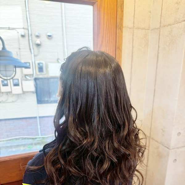 【ヘアセット】 大人ナチュラルなゆるふわウェーブ スタイル
