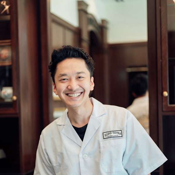 ヒロ銀座barbershop 福岡本店【ヒロギンザバーバーショップフクオカホンテン】のスタッフ紹介。山田　稜智
