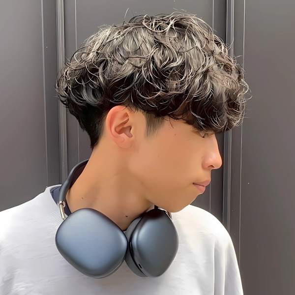 波巻きスパイラルパーマ/ショートレイヤーマッシュ