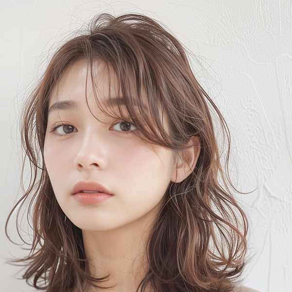 20代30代40代　薄めワイドバング透明感＃33