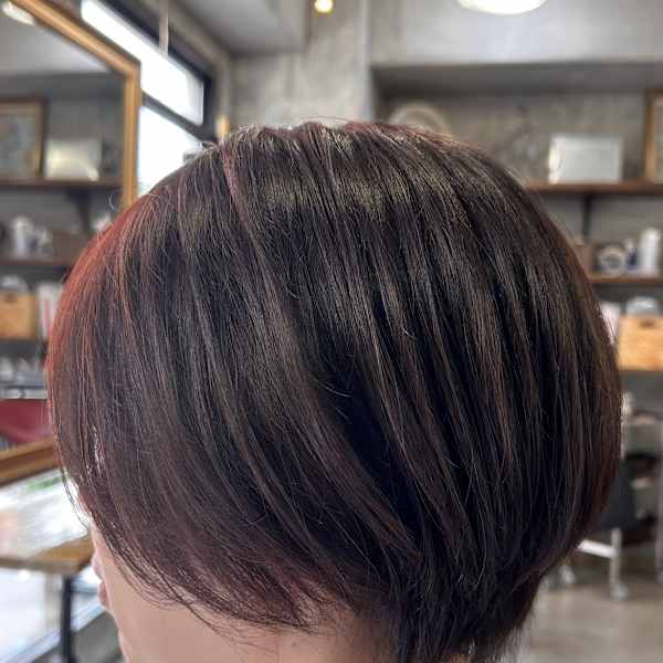 ナチュラルショートボブ