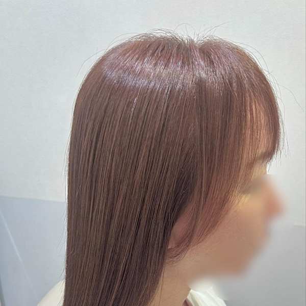 くくった時の顔まわり@飛鳥