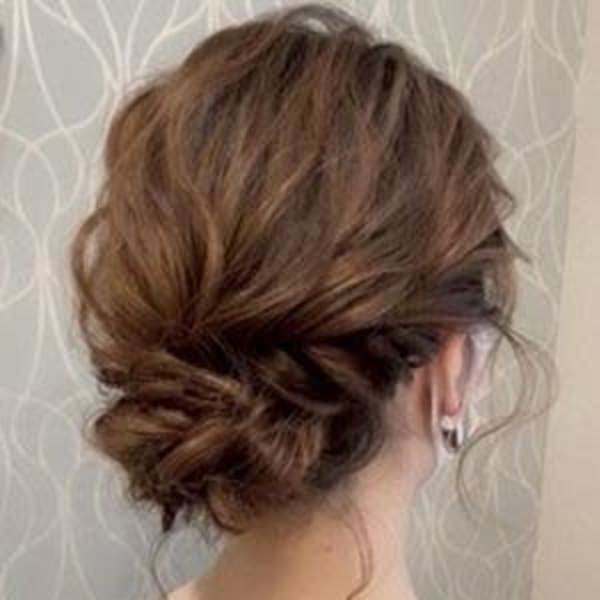 #パーティヘアセット #ふんわりヘアセット