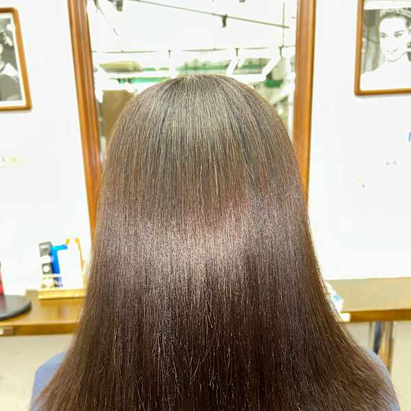 縮毛矯正Mrハビットロング