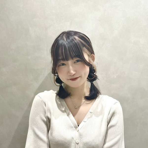 全席個室美容室 Zina 高槻 髪質改善＆トリートメント【コシツビヨウシツジーナタカツキカミシツカイゼントリートメント】のスタッフ紹介。Miyu 