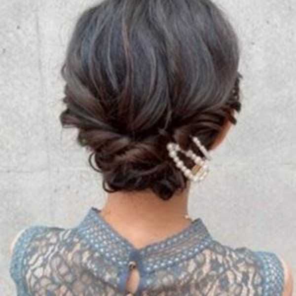 #スッキリまとめ髪 #ねじねじセットアップ