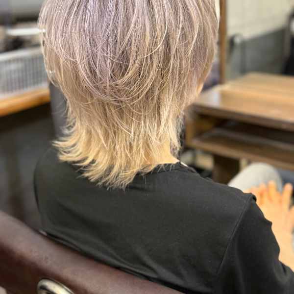 メンズカット、ダブルカラー|Reflet-shinjuku kabukicho-歌舞伎町店