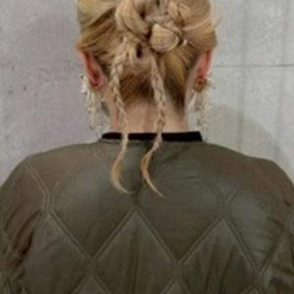 #三つ編みアレンジ #お団子ヘア