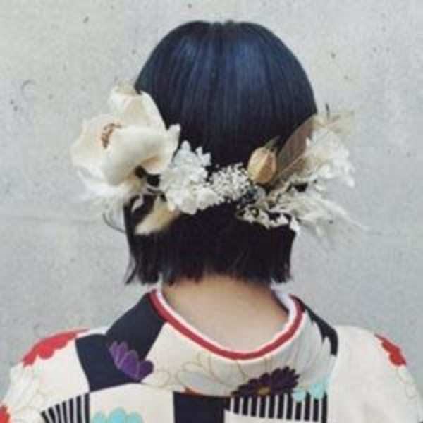 #成人式ヘアアレンジ　#前撮りヘアアレンジ|Liens de HELME（エルメ）なんばマルイ