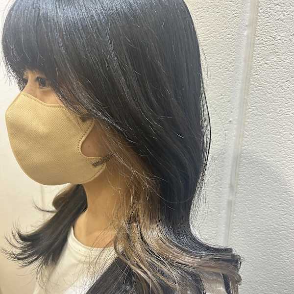 【Lolonois中津】ベージュインナーカラー|Lolonois 中津【ロロネー】