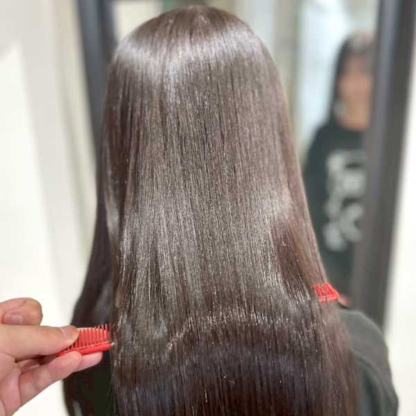 愛され黒髪艶髪ロング