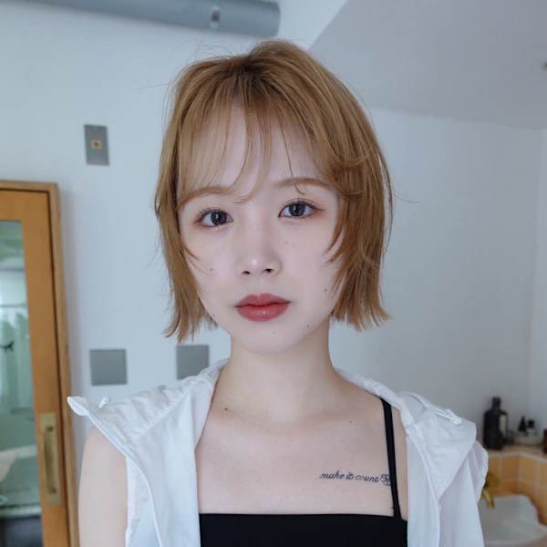 20代30代お洒落☆レイヤーカットハッシュカットウルフカット|nelke