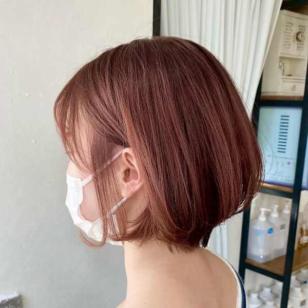 ブラウン/透明感カラー/ボブ/個室サロン/札幌美容室