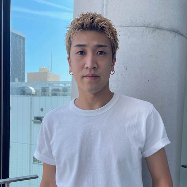 メンズ スパイキーショート ※ブリーチ有