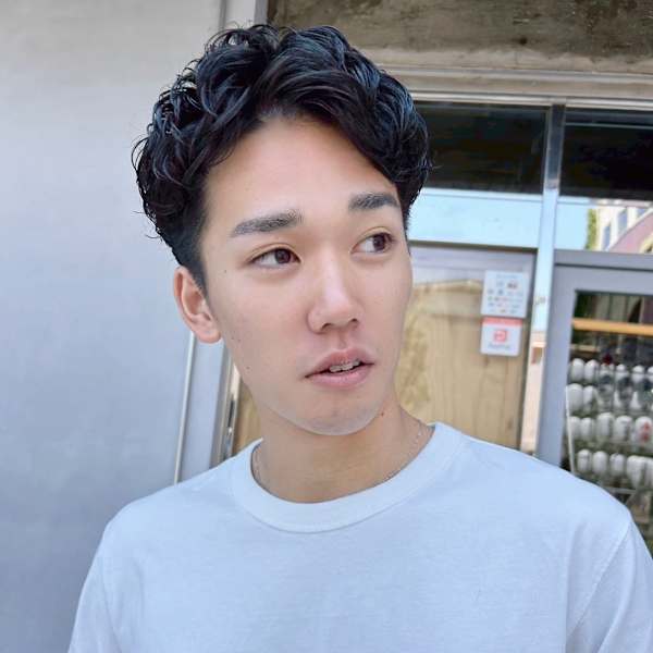 ナチュラルメンズパーマ|in.