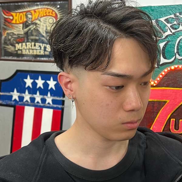 ナチュラルサイドパート