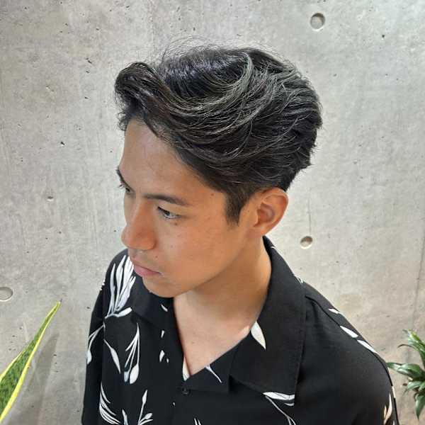 フェザーパーマ風|バーバーバー中野