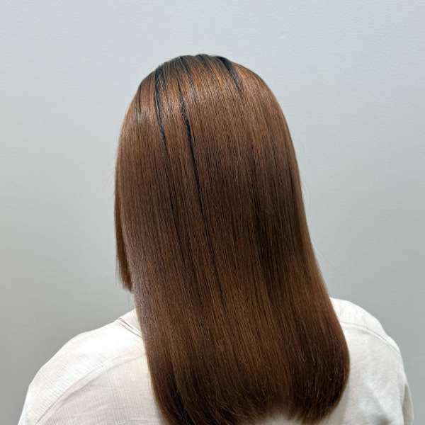 触れたくなる、やわらかなストレートに♪