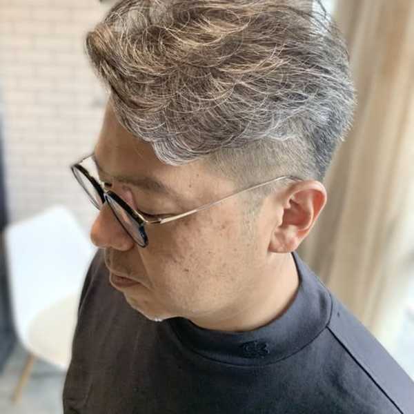 大人のグレーツーブロックスタイル