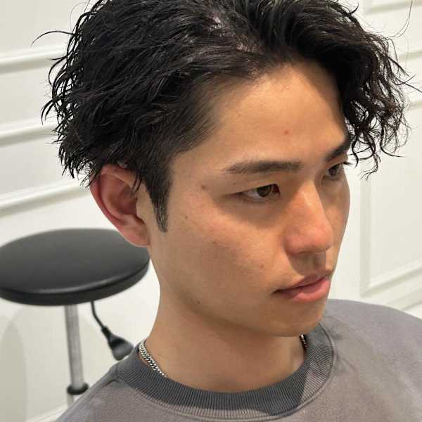 ツイスパアップバングスタイル