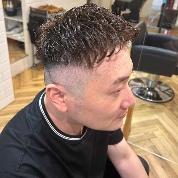 男性カット&ピンパーマ|SEAGULLIII