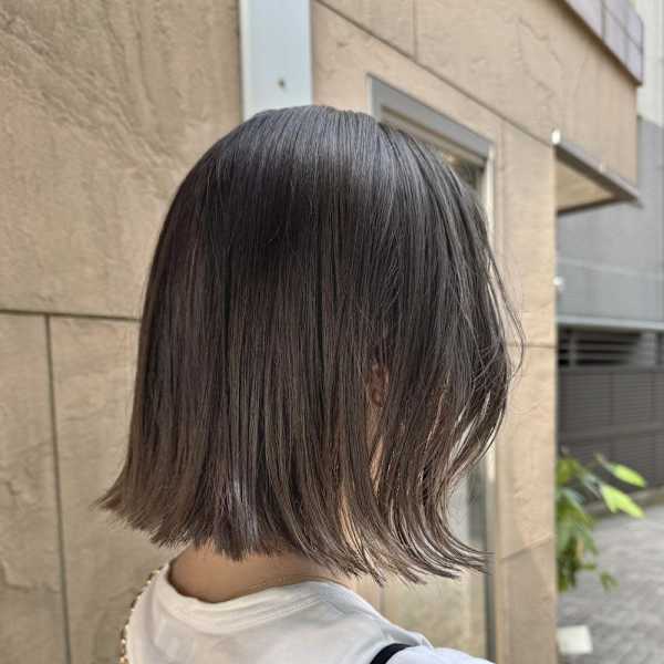 ボブ/ケアブリーチ/透明感カラー|toile.