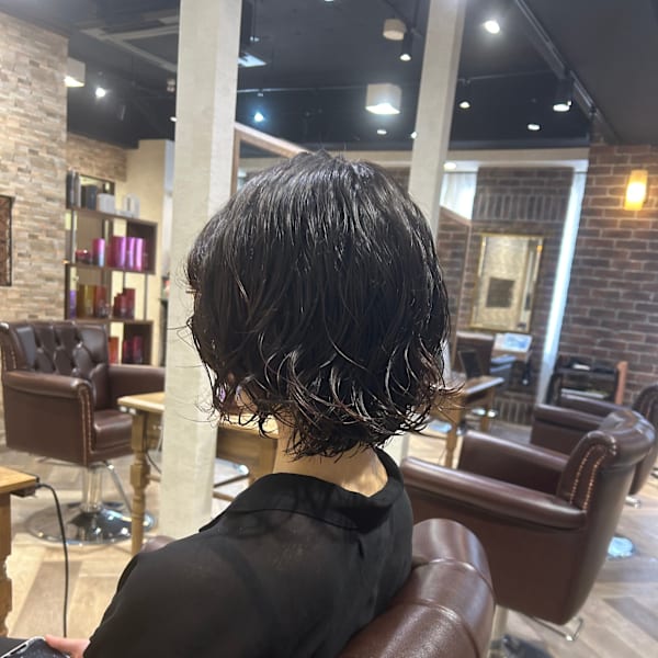 ふんわりパーマスタイル！