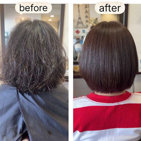 美髪縮毛矯正