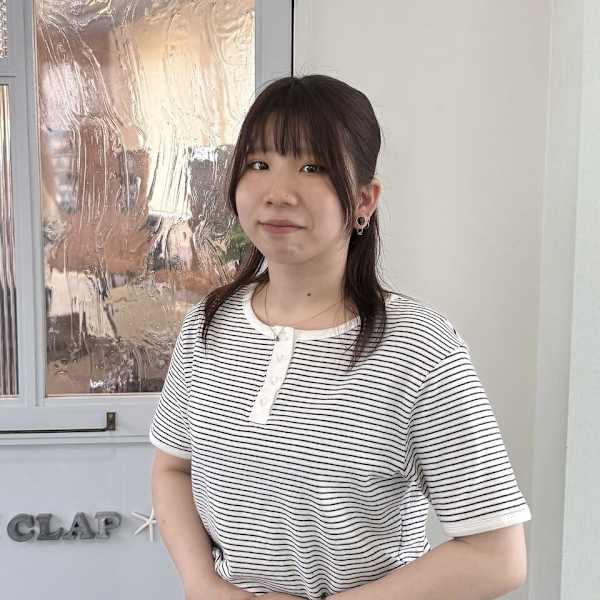 Clap by Tetote【クラップバイテトテ】のスタッフ紹介。ayana