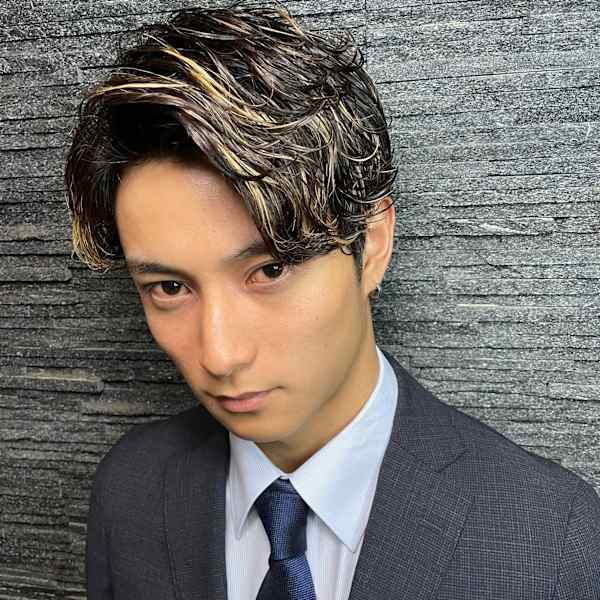 ビジネスショートスタイル/メッシュ/銀座/有楽町/床屋/ba