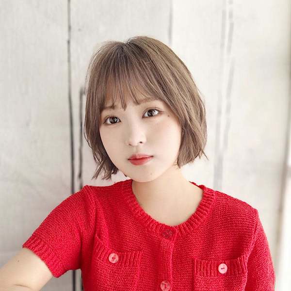 ニュアンスカールのハイトーンボブスタイル|hair make nalu 荻窪西口 白山神社参道通り店