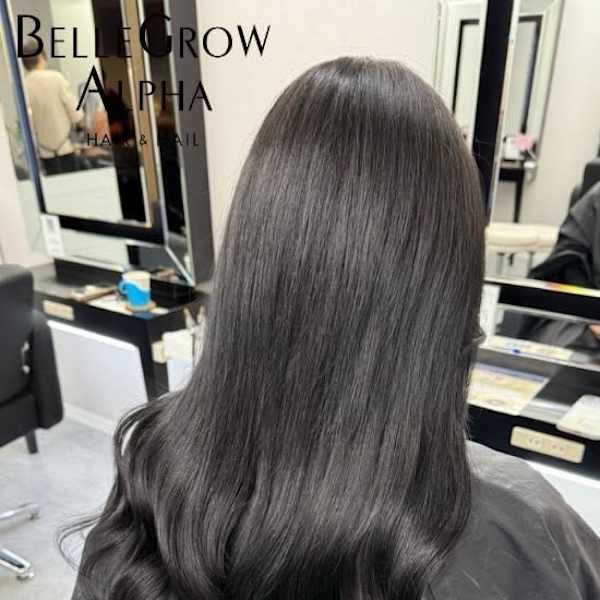 カラー＋羽エクステ