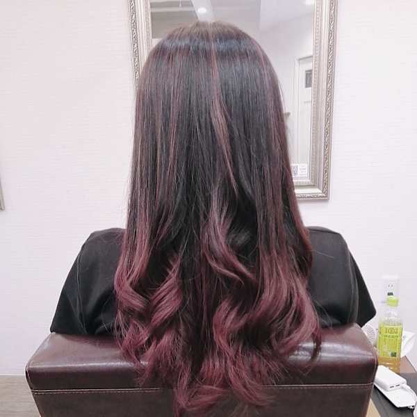 ピンクグラデーション