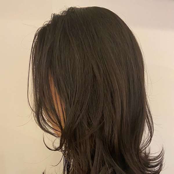 +ONE　カーキグレージュ×くびれレイヤー