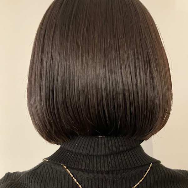 【+ONE自由が丘】ミニボブ×チョコブラウン