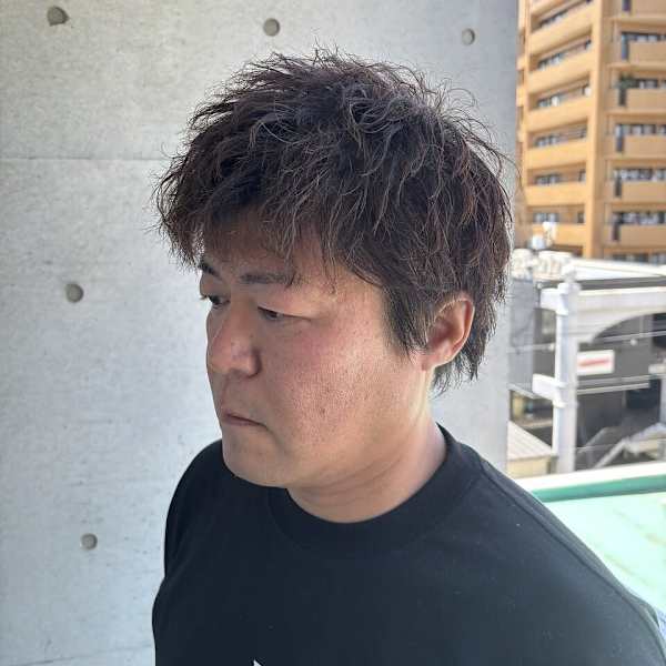 30代40代50代【大人の束感ショート】骨格補正/メンズカッ|メンズサロン West Side Cut Club　 メンズカット/メンズパーマ/眉毛