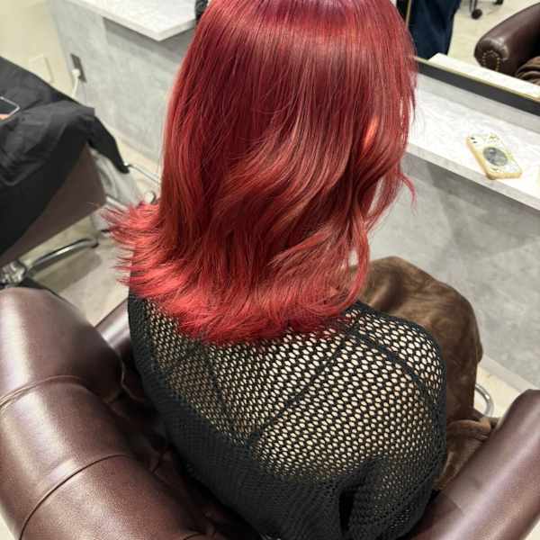 チェリーレッド×ブリーチ