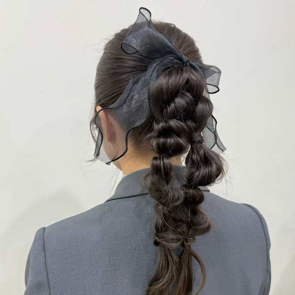 お呼ばれヘア〜ポニーテール〜