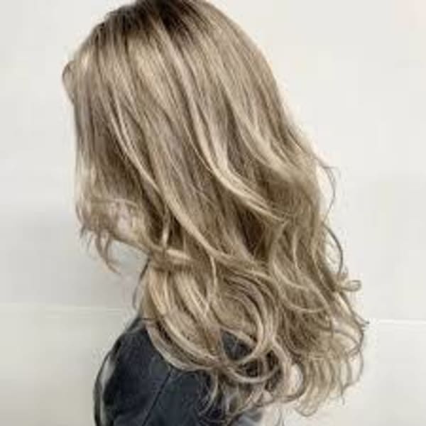 ロングヘアーハイライト