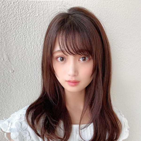 30代40代に人気の大人かわいい前髪ありのくびれショート