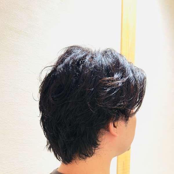 メンズ×ナチュラル×パーマ