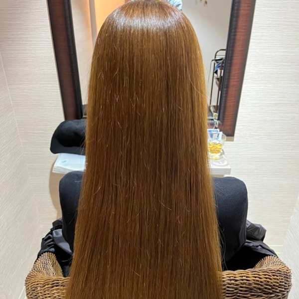 髪質改善ストレート