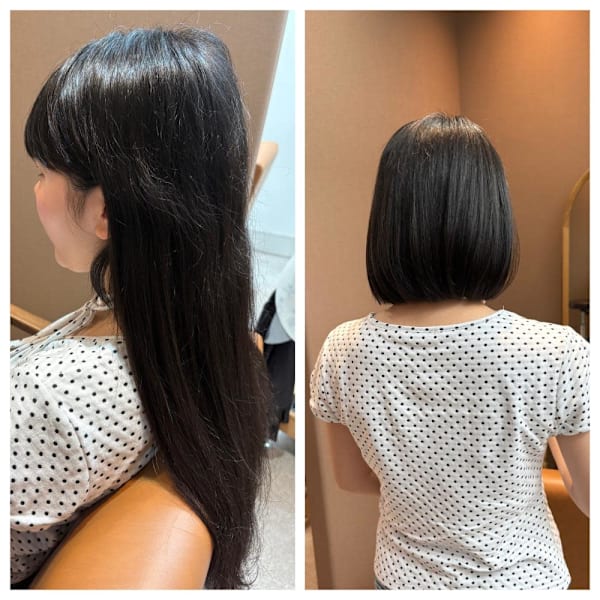 バッサリボブで心機一転!