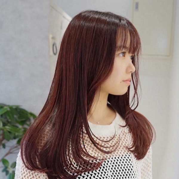 『daichi』レイヤー/ワインレッド/髪質改善