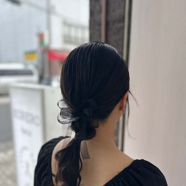 ヘアアップ