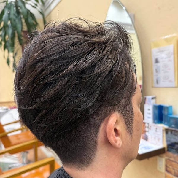 毎日のセットも楽々♪大人ナチュラルパーマ