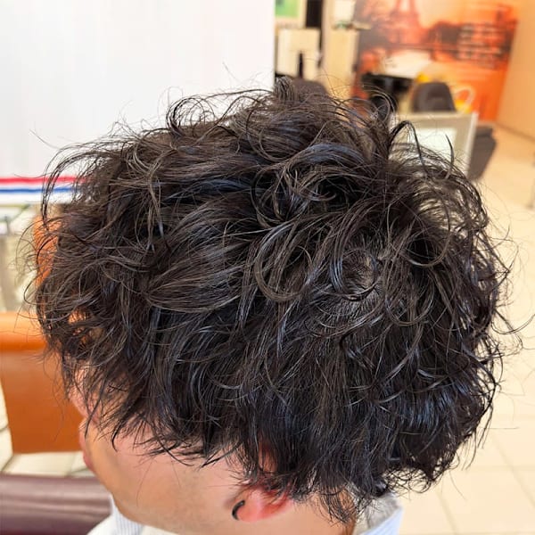 こなれ感アップ！メンズ無造作パーマ|美容室KISEI イオン仙台中山店