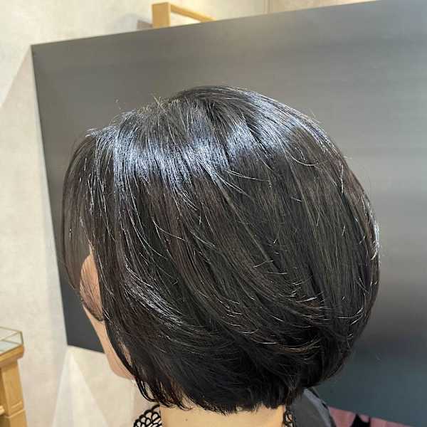 レイヤーボブスタイル