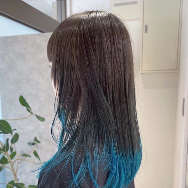 (rizu)ルーツカラー/デザインカラー/ブルー